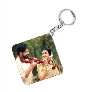 Photo Keychain with custome Photo Printed High Quality